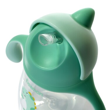 Пляшка для води Fissman 260 мл з трубочкою (6902)