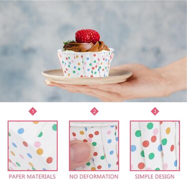 Набір паперові стаканчики для морозива 100 шт. Angoily