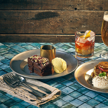 Тарелка круглая 26 см, Vintage Steel, GenWare