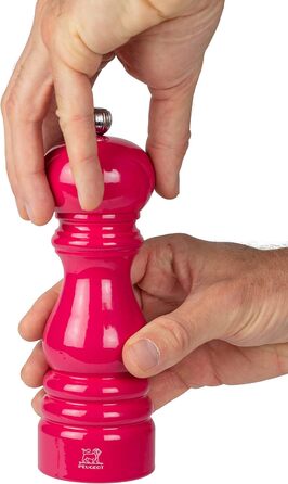 Париж 18 см - Колекція Paris-rama - Класичне регулювання помелу - Виготовлений з деревини, сертифікованої PEFC - (цукерки рожеві, млин для перцю)