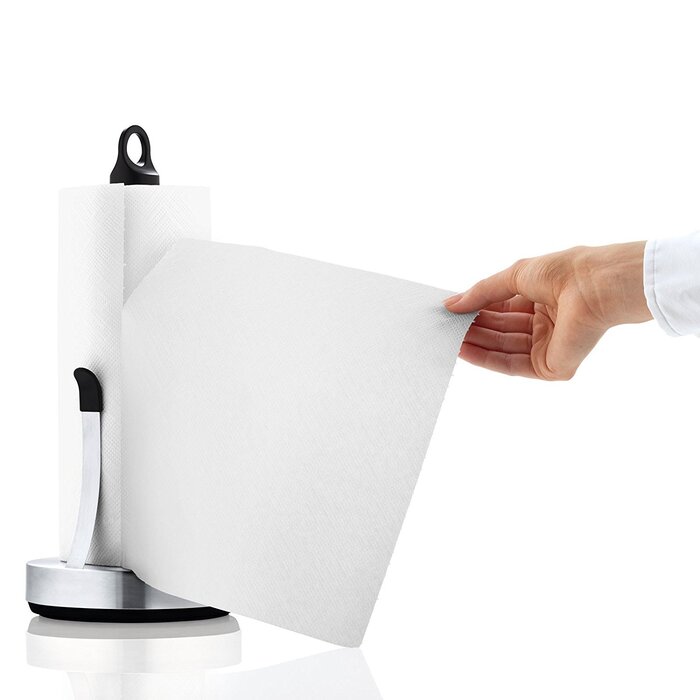 Підставка для паперових рушників чорний 34 см Loop Blomus