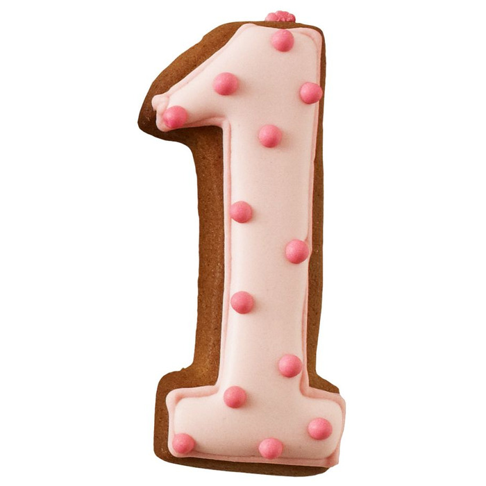 Форма для печива у вигляді цифри 1, 6 см, RBV Birkmann