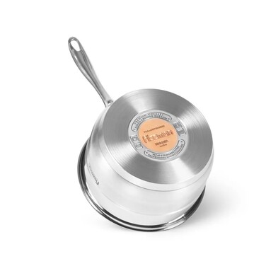 Ківш Fissman NORDIA 16x9 см / 1,8л з кришкою (5370)