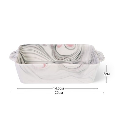 Форма для запікання прямокутна Fissman VALENCIA 20x14,5х5см / 1,0 л (6185)