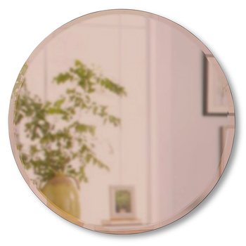 Дзеркало настінне hub d91 см мідь Umbra