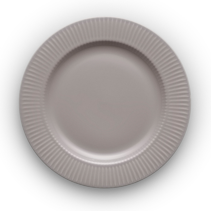 Тарілка Ø 25 см сіра Legio Nova Eva Solo