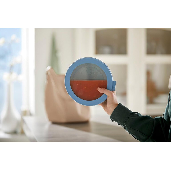 Контейнер для зберігання продуктів 3000 мл з кришкою, рожевий Cirqula Mepal