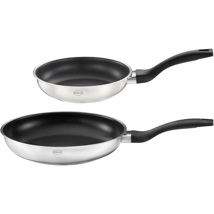Набір з 2 сковорід з антипригарним покриттям ProPlex 20 см і 24 см Basic Line Rosle