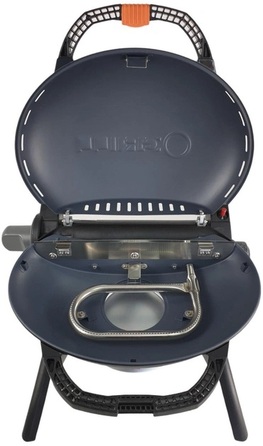 КОМПЛЕКТ Портативний переносний газовий гриль O-GRILL 600T, чорний + шланг в подарунок! Код: 011677