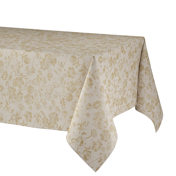 Скатертина бавовна з покриттям, 150 х 300 см Livia Dorado Atenas Home Textile
