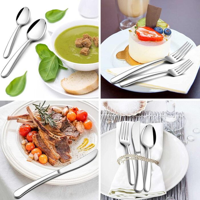 Набор столовых приборов из 20 предметов на 4 человека Herogo