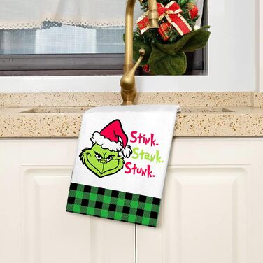 Набор из 4 рождественских кухонных полотенец 45 x 65 см, набор B Ohok