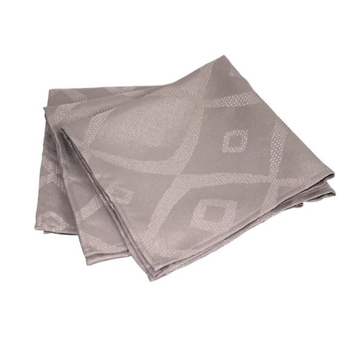 Набор салфеток Tradilinge Brunch Taupe (темно-серый), 100% полиэстер, 45х45 см, 3 шт.