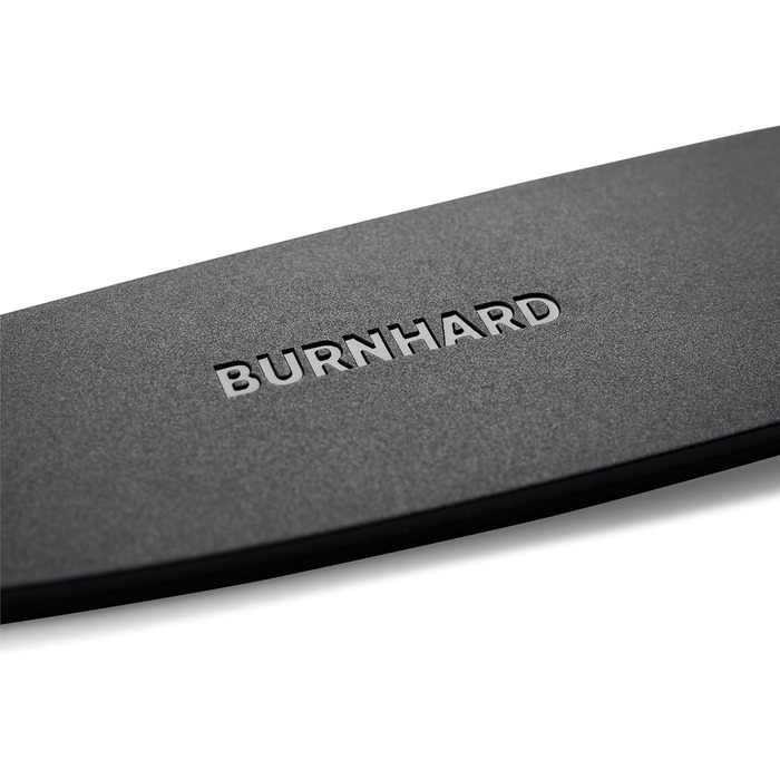 Набір ножів для стейка BURNHARD з ручкою з дерева пакка 4 шт. в коробці з дерева акації, німецька сталь леза, ергономічна форма (кухонний ніж в пластиковому чохлі)