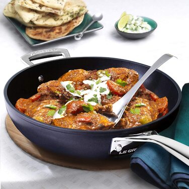 Сковорода з допоміжною ручкою глибока 29,1 см Чорна Le Creuset