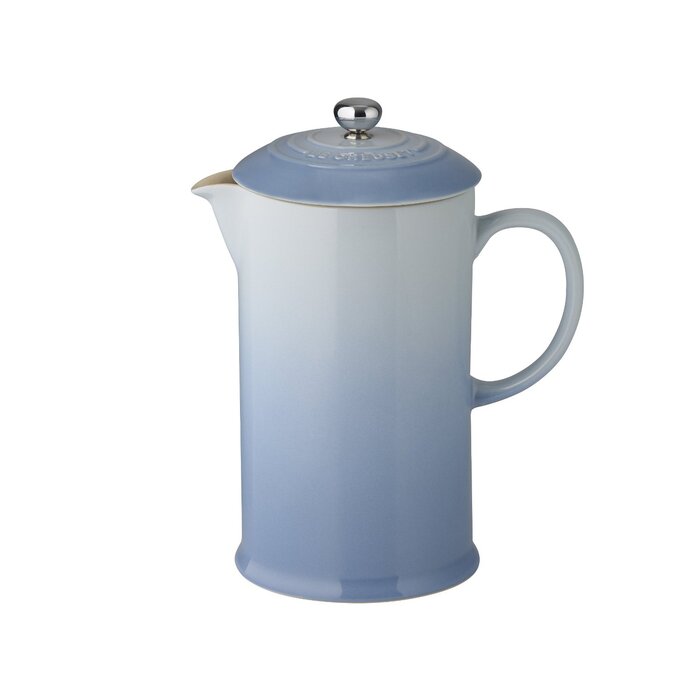 Френч-прес 0,8 л, прибережний синій Le Creuset