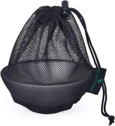 Безграничный Voyage Титановая чаша с двойными стенками для взрослых Детская посуда для кемпинга на открытом воздухе Чаша для риса из титана (220 мл-ti15147b.)