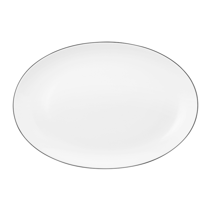 Блюдо овальне 35 см Black Line Lido Seltmann