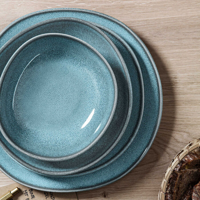 Набір тарілок, 4 предмети, бірюзові Lave Villeroy & Boch