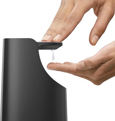 Дозатор для мыла 350 мл, матовый черный Joseph Joseph