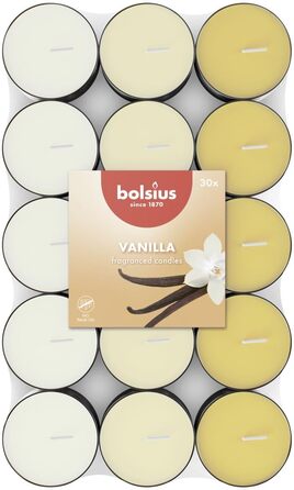 Чайні свічки, час горіння 3,5 години, діаметр 38 мм bolsius