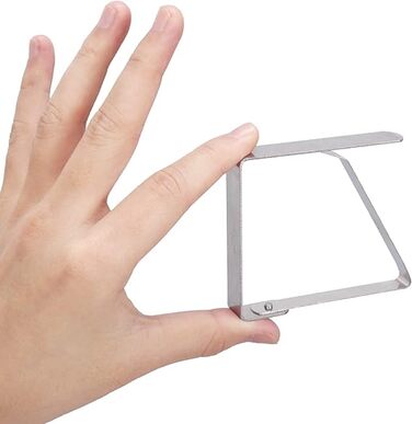 Затискачі для скатертин з нержавіючої сталі 4 предметів Blooven