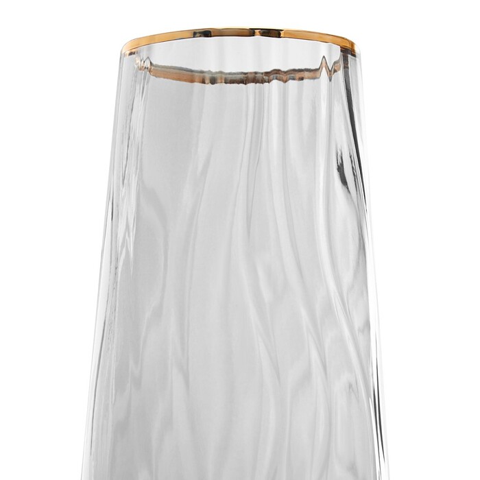 Набір з 2-х бокалів Fissman для шампанського 240 мл скло (19057)