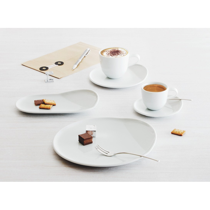 Тарілка для сніданку 22,5 см, біла O - The Better Place Kahla