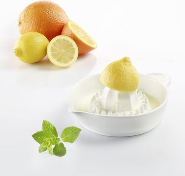 Соковижималка для цитрусових Westmark, Ємність 250 мл, З функцією сита та носиком, Керамічна, Біла, 30722260