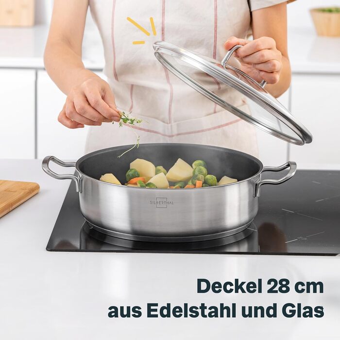 Кришка 28 см Silberthal