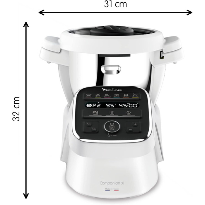 Кухонний комбайн 4,5 л 1550 Вт Moulinex