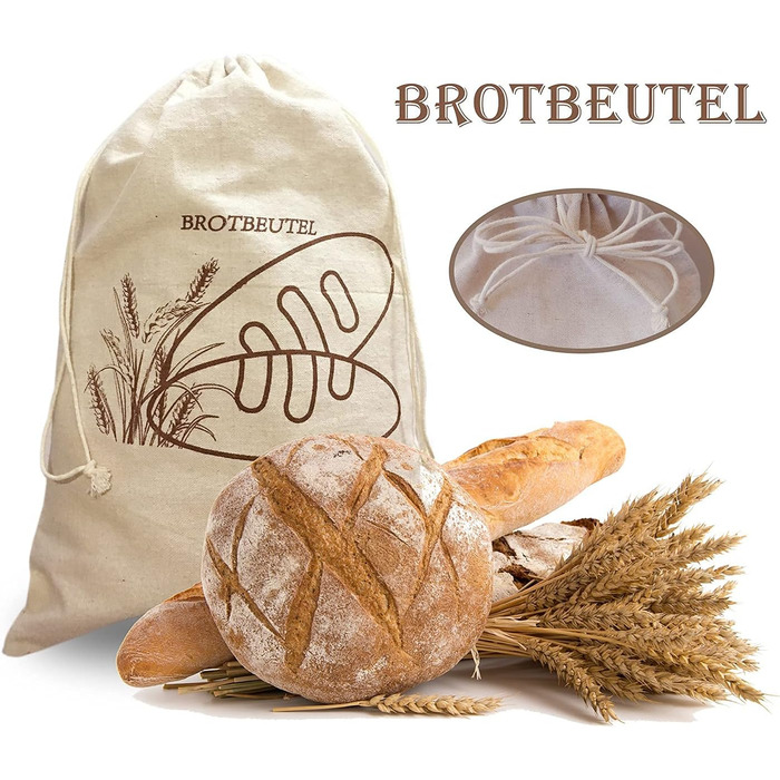 Мішок для хліба 40 х 30 см, набір 2 предмети WECOLKIR