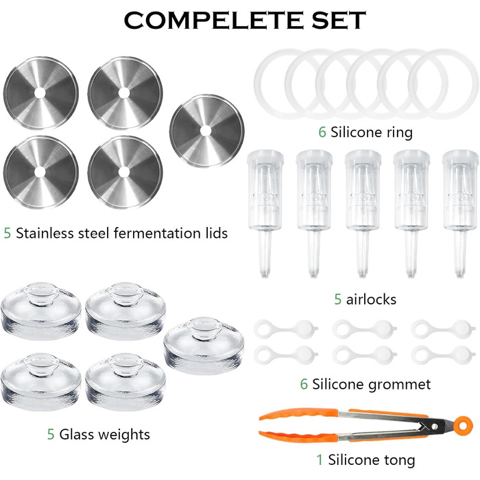 Набір для консервації 28 предметів Artcome