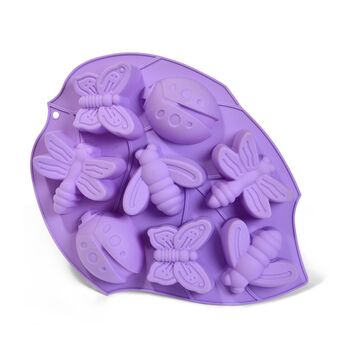 Форма для выпечки Fissman 8 кексов Насекомые 26x14,5x3 см (6662)