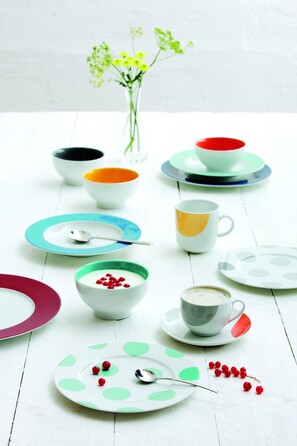 Чашка 300 мл оранжево-жовта Aronda POPular Kahla