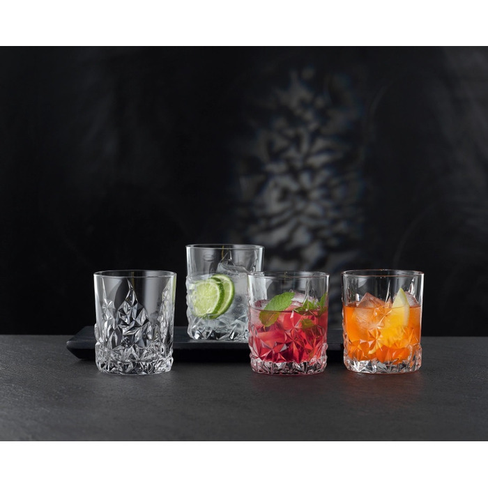 Набір склянок для віскі 340 мл, 4 предмети, Sculpture Nachtmann