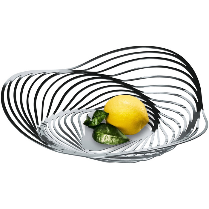 Блюдо 43х10х43 см металлик Trinity Alessi