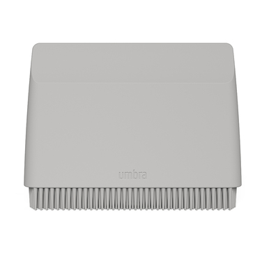 Щітка зі скребком 10,2х7,6х1,5 см сіра Flex Umbra