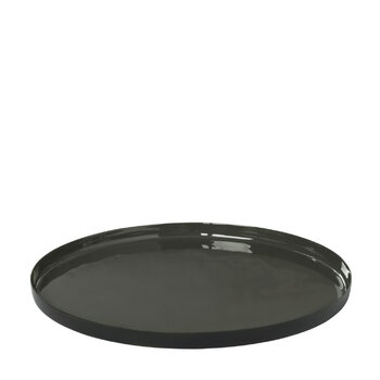 Підношення з поліпропілену 30 см Gunmetal Viso Blomus