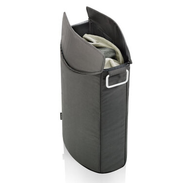 Кошик для білизни вузька, антрацит Frisco Blomus