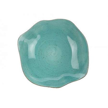 Тарелка глубокая Lubiana Stone age decor 23 см бирюзовая 4620-6630L