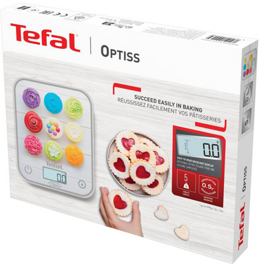 Ваги кухонні Tefal BC50D4V0 Optiss Cake Pops (7048001)