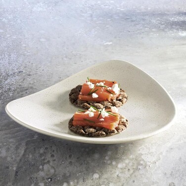 Тарілка гурман біла 34 см Cuba ASA-Selection