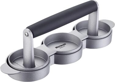 Прес для гамбургерів 6,5 см потрійний Trio Westmark