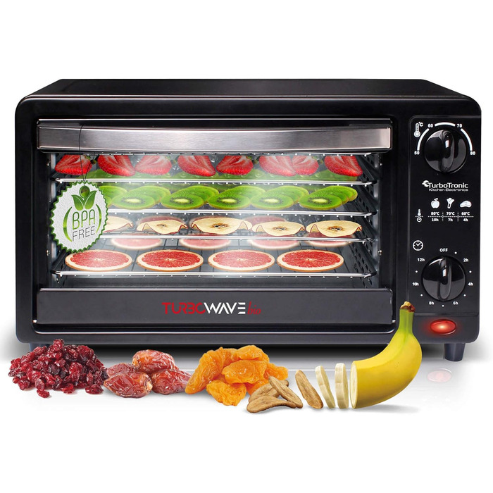 Дегідратор на 5 полиць, 350 Вт, 14 л TurboTronic
