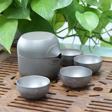 Титанові чаші для кемпінгу 2 шт. iBasingo