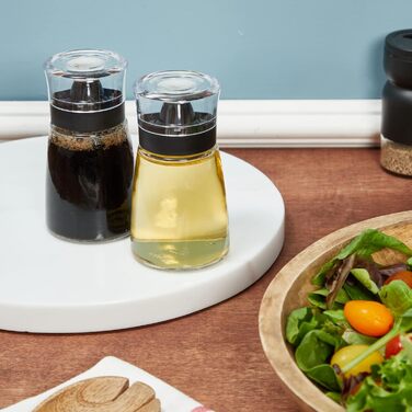 Дозатор оцту та олії 170 мл, набір 2 предмети, Juvale