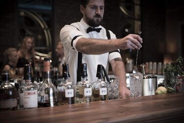 Набір для перемішування, склянка змішування 500 мл, барна ложка 27 см, ситечко/барне ситечко Buddy´s Bar