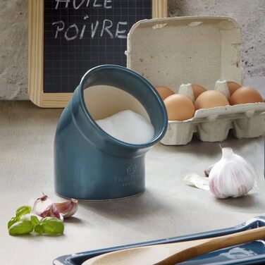 Сільничка керамічна 10 x 10 x 13 см, помаранчева Emile Henry