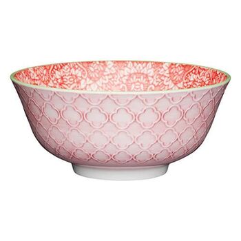Миска Kitchen Craft RED DAMASK, кераміка, діам. 16 см, 500 мл